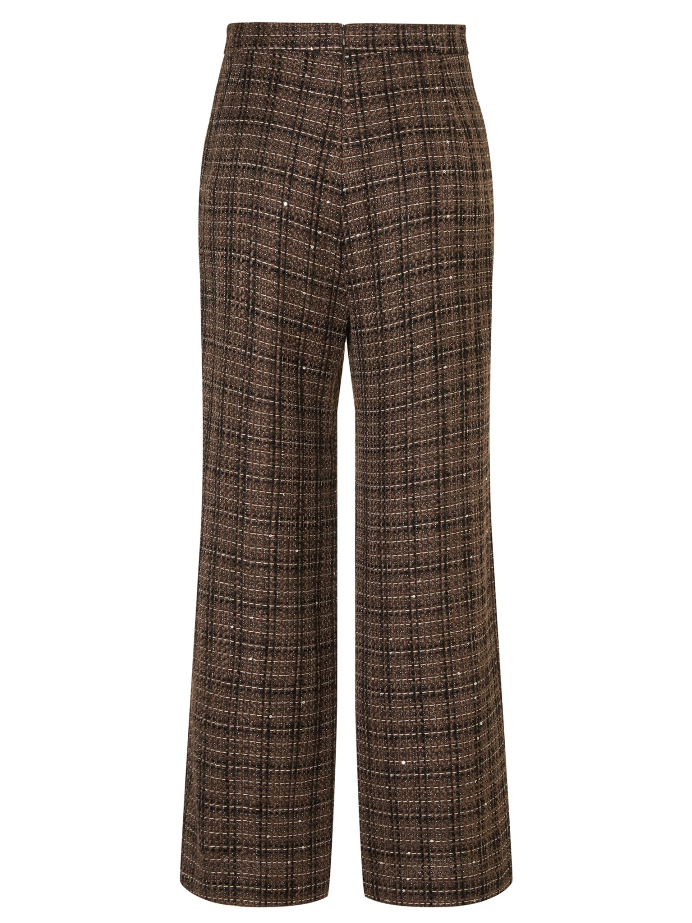 Ana Alcazar Regular Trousers ' Enamoria ' in Brown