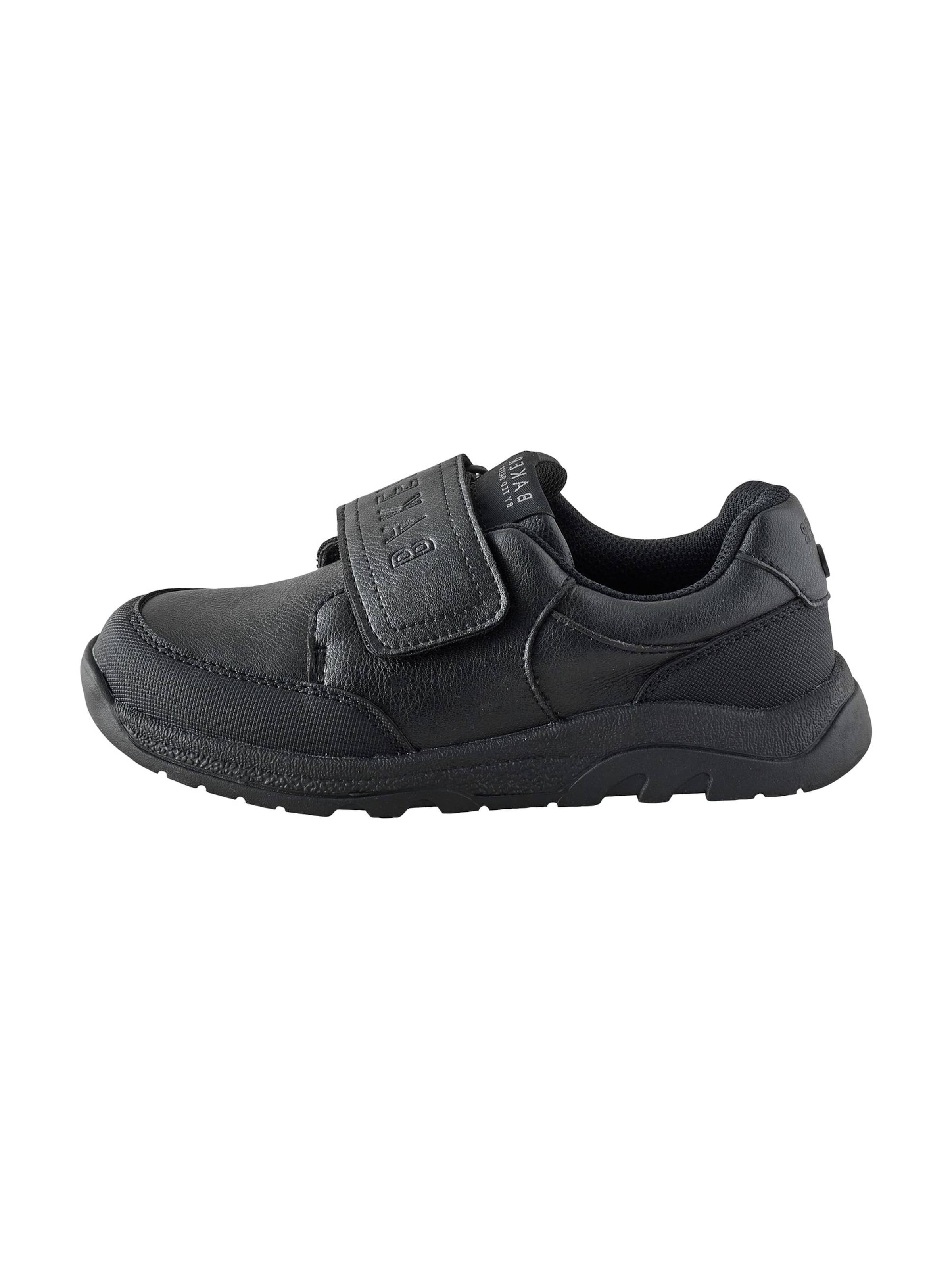 Sneaker 'Back to School' de la Baker by Ted Baker pe negru: față