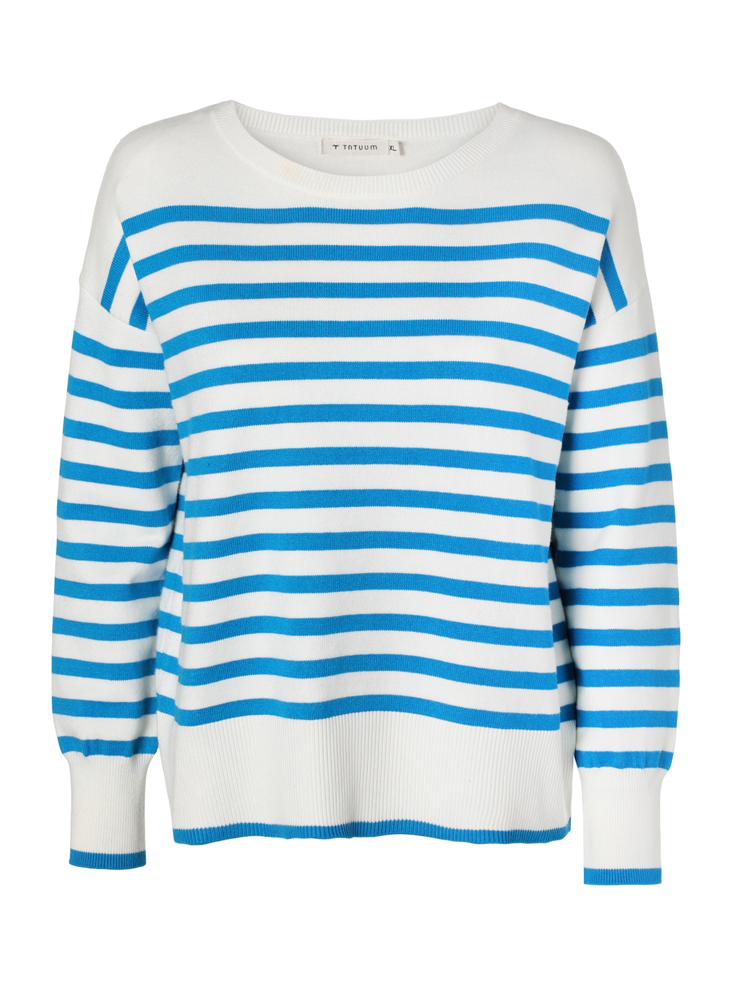 TATUUM Пуловер 'Miro' в бяло: отпред