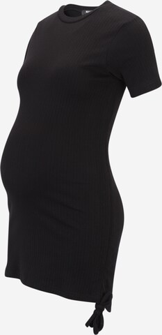 Missguided Maternity Shirt 'RUSHED' in Black: front
