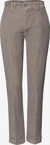 STREET ONE Chinohose in Grau: Vorderseite