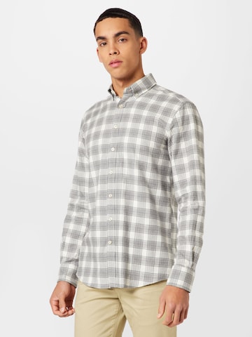 FYNCH-HATTON Regular fit Риза в сиво: отпред