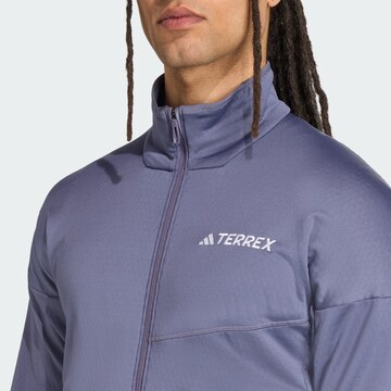 Veste en polaire fonctionnelle 'Xperior' ADIDAS TERREX en violet