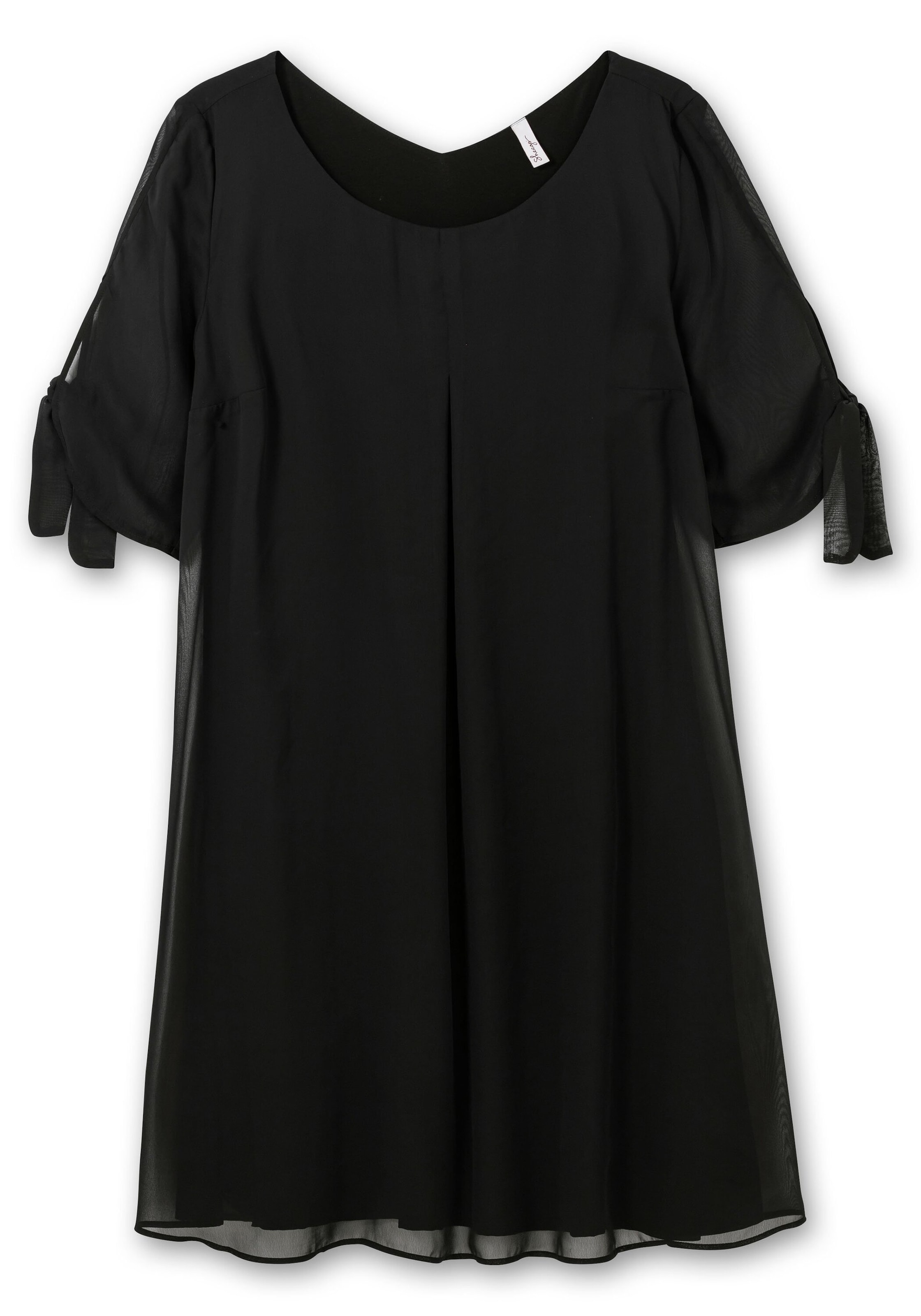 SHEEGO Рокля за коктейл в черно: отпред