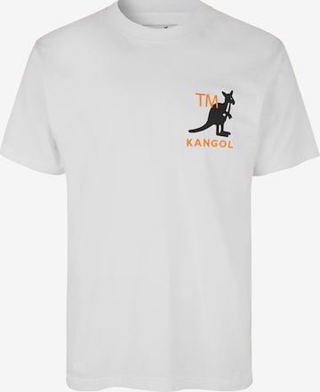 KANGOL T-Shirt 'Harlem' in Weiß: predná strana
