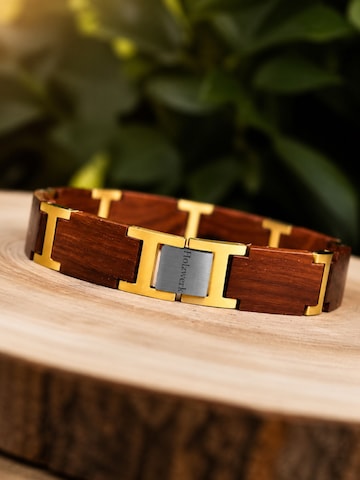 Braccialetto 'RIEDSEE' di Holzwerk in marrone