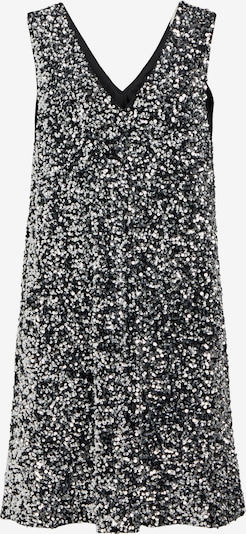 OBJECT Vestido de cocktail em cinzento-prateado / preto, Vista do produto