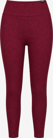 Leggings ' Velvara ' Smilodox en rouge : devant
