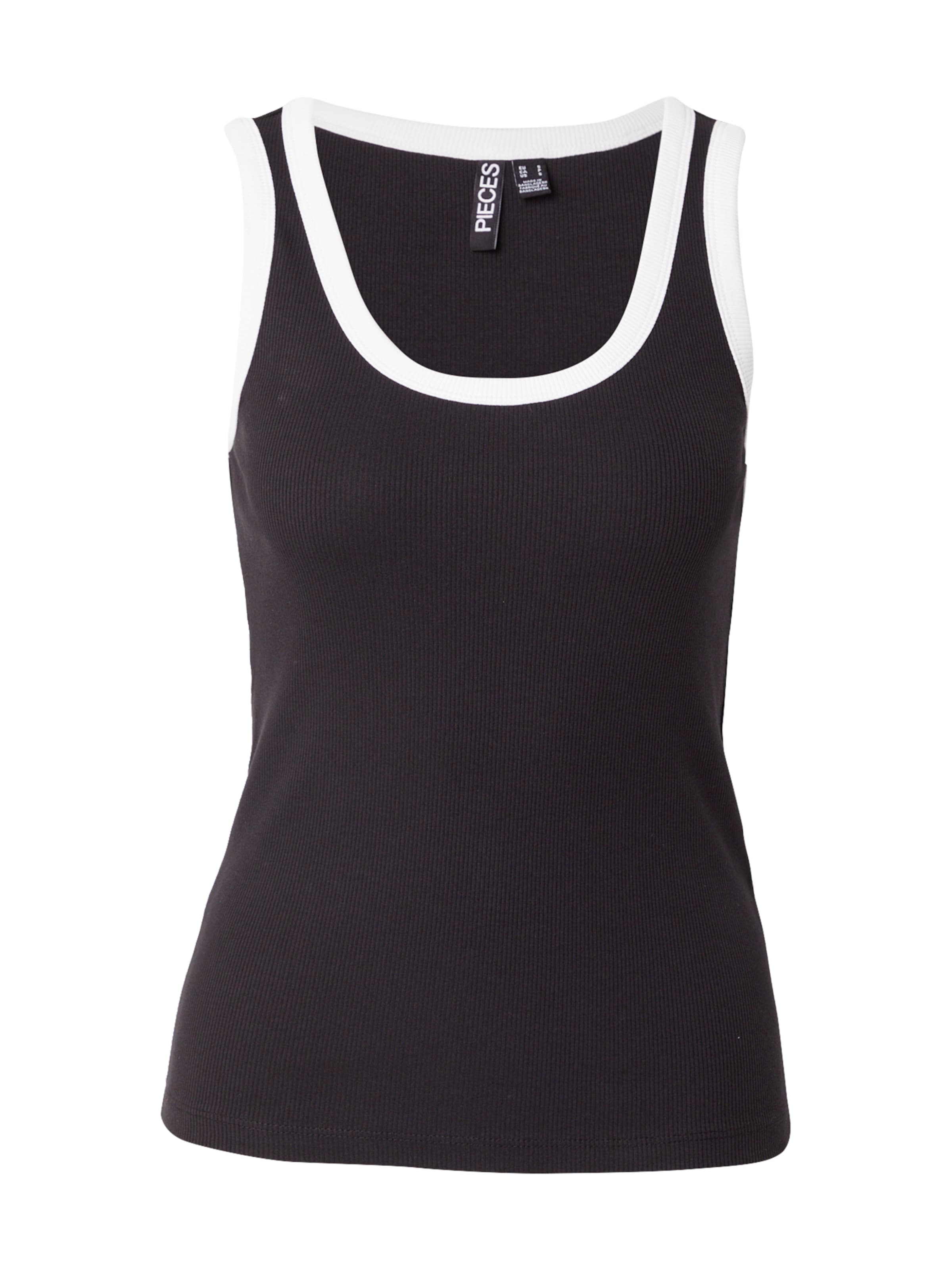 PIECES Overdel 'PCMAY' i sort: forside