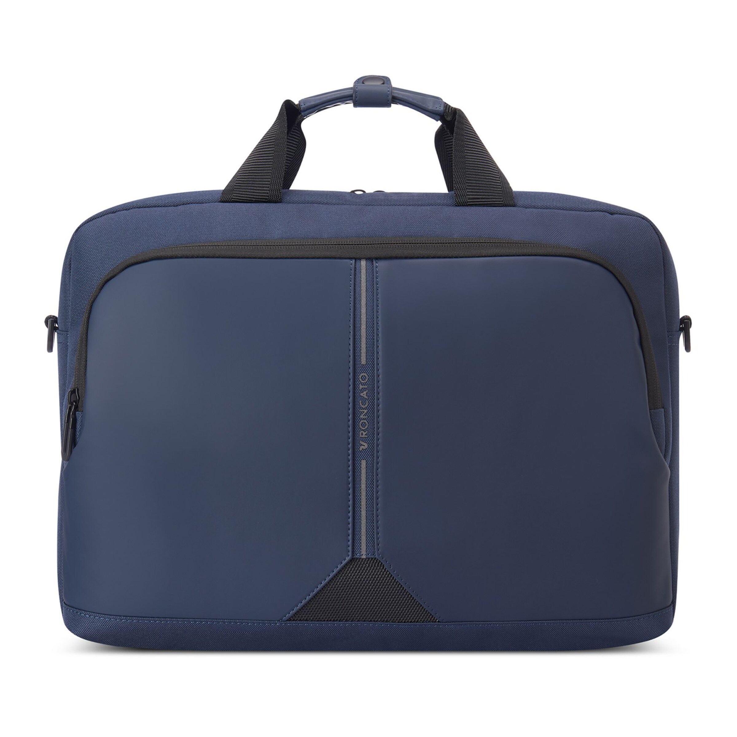Roncato Document Bag 'Clayton' in Blue: front