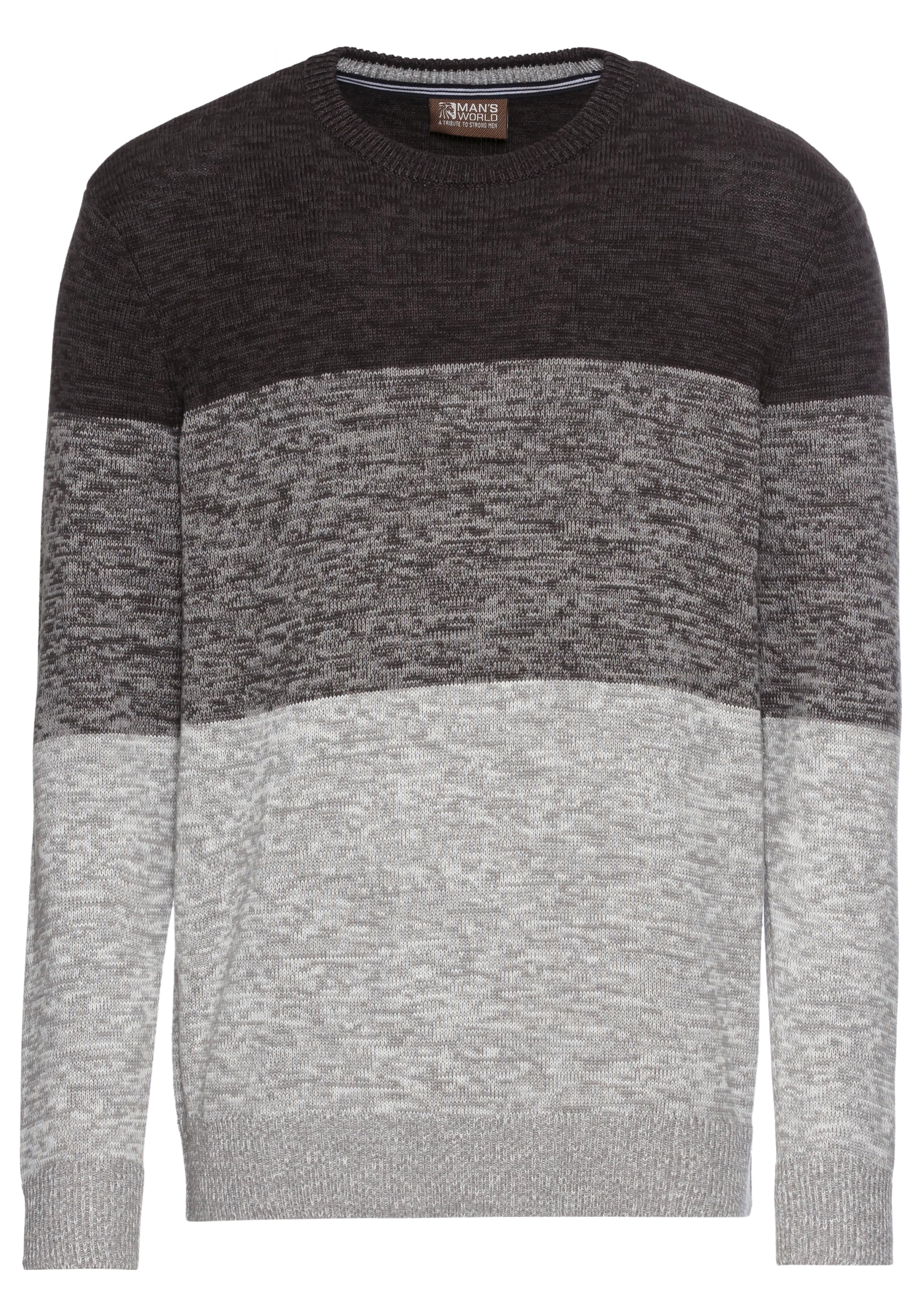 Man's World Pullover in Mischfarben: Vorderseite