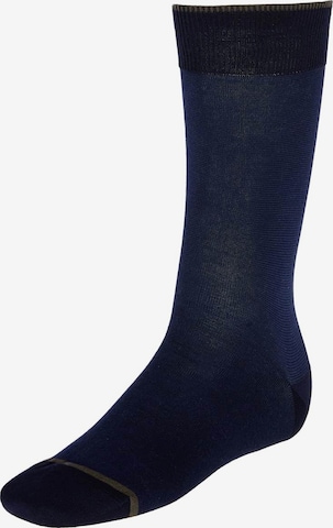 Boggi Milano Socken in Blau: predná strana