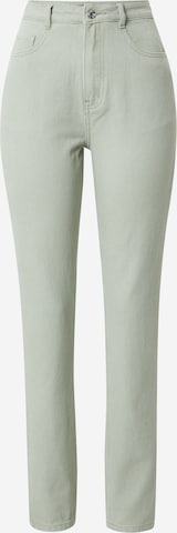 Missguided Regular Jeans in Green: front