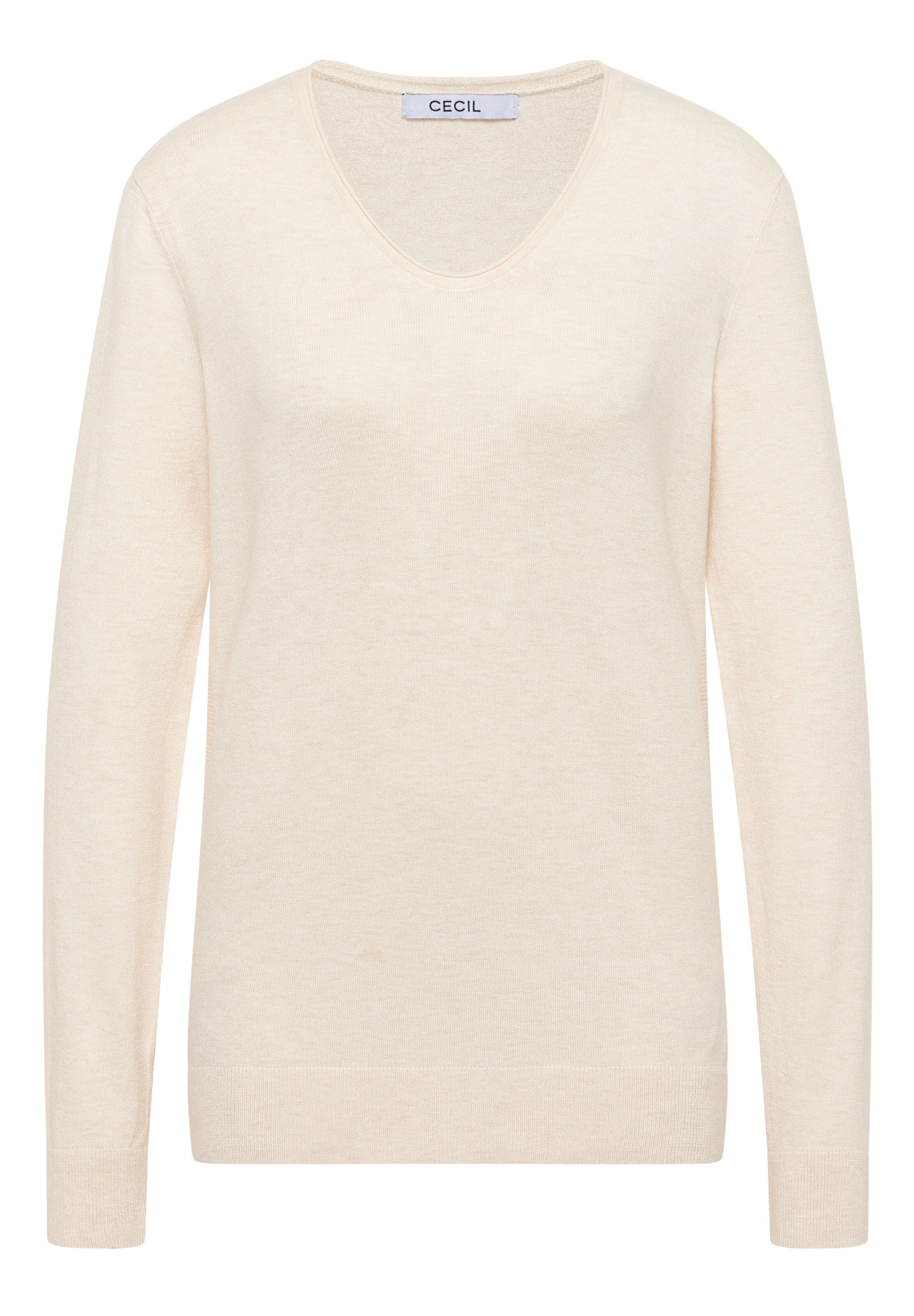 CECIL Pullover in Beige: Vorderseite
