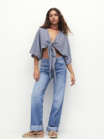 Pull&Bear Blouse in Blue