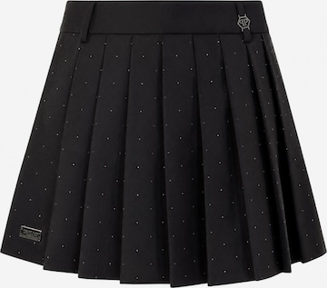Gonna di Philipp Plein in nero: frontale