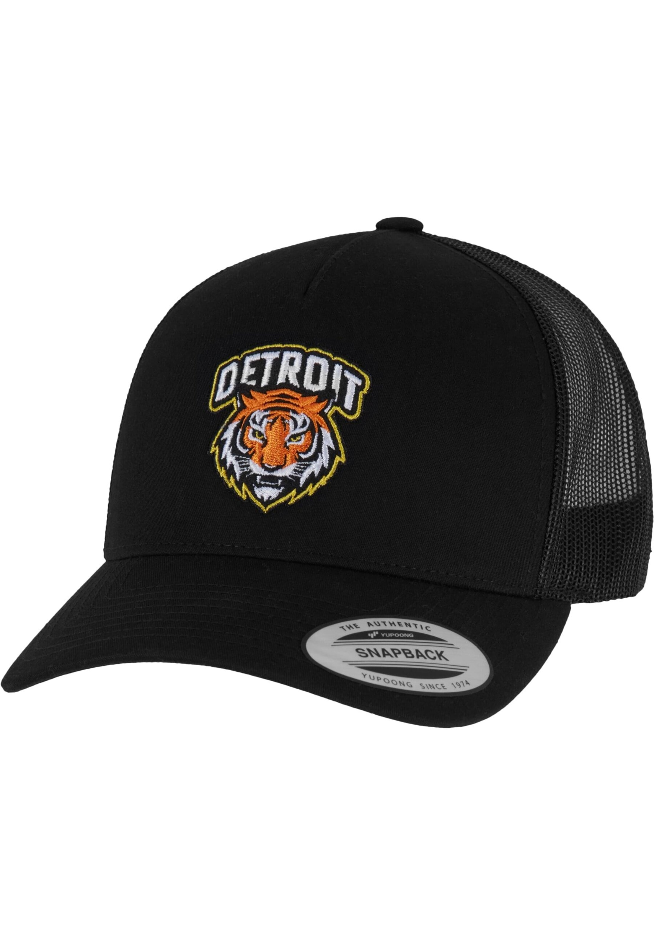 Casquette 'Detroit Tiger' Mister Tee en noir : devant