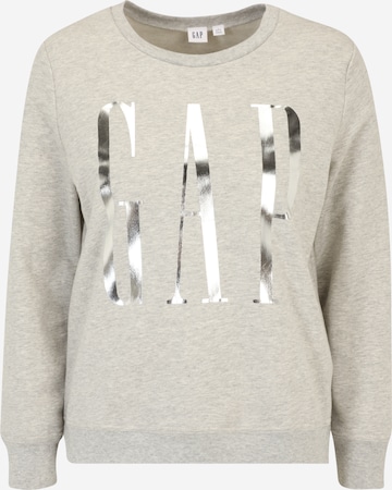 Sweat-shirt Gap Petite en gris : devant