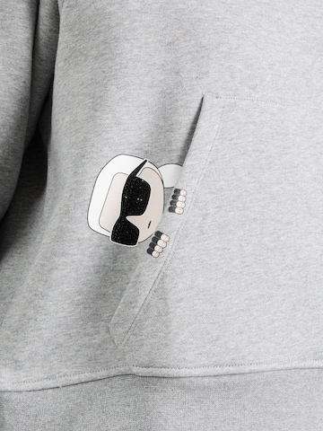 Sweat-shirt Karl Lagerfeld en gris