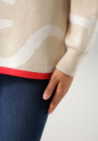 Aniston CASUAL Pullover in Beige