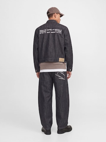 JACK & JONES - Chaqueta de entretiempo en negro