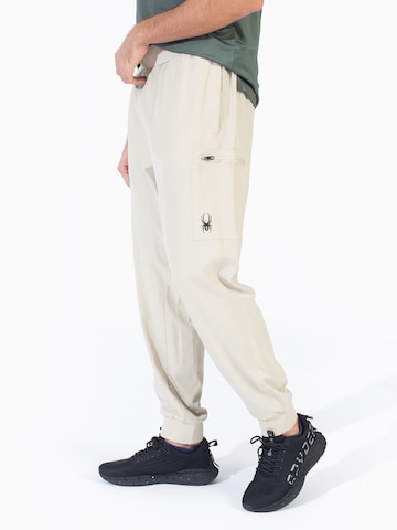 Spyder Tapered Sportbroek in Beige