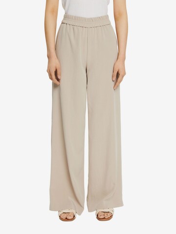 ESPRIT Wide Leg Hose in Beige: predná strana