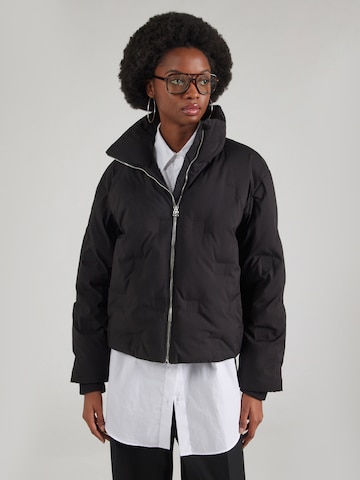 HUGO Between-season jacket 'Farinella 2' in Black: front