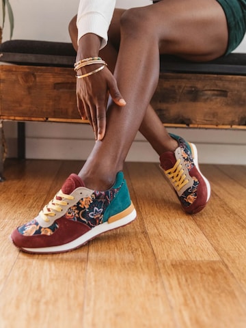 inkkas Sneakers laag 'Yuuki' in Bruin