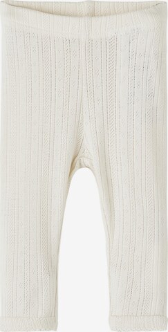 Lil ' Atelier Kids Leggings 'Rachel' in White: front