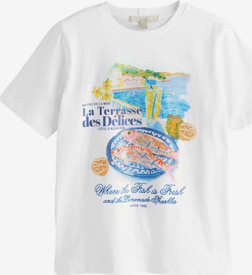 balta Next Marškinėliai: priekis