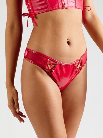 Hunkemöller String in Red: front