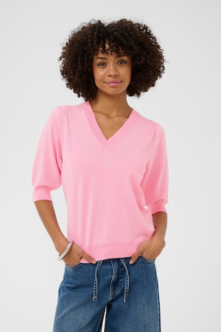 CULTURE Pullover 'CUPinnie' in Pink: Vorderseite
