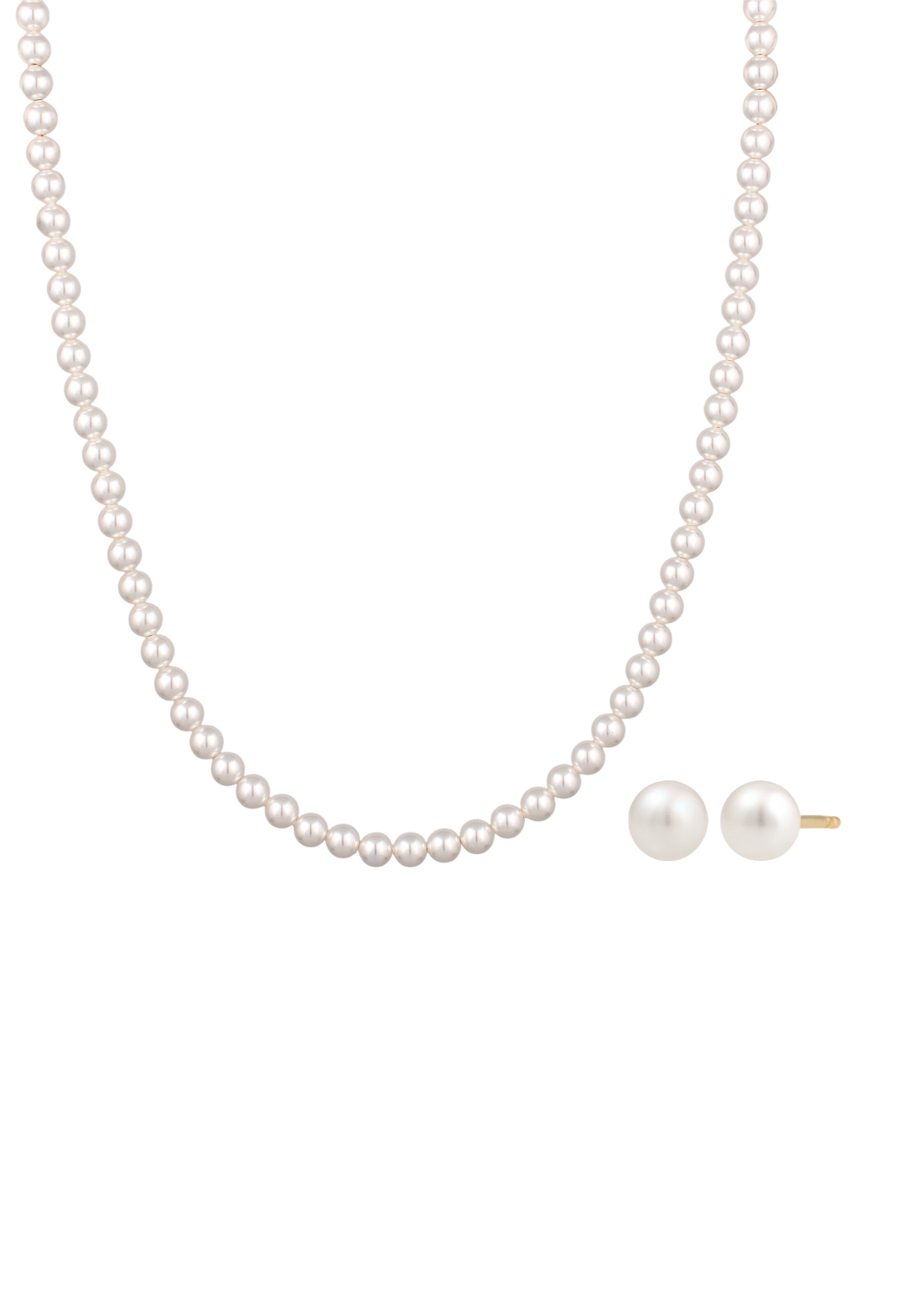 Parure de bijoux ELLI en blanc