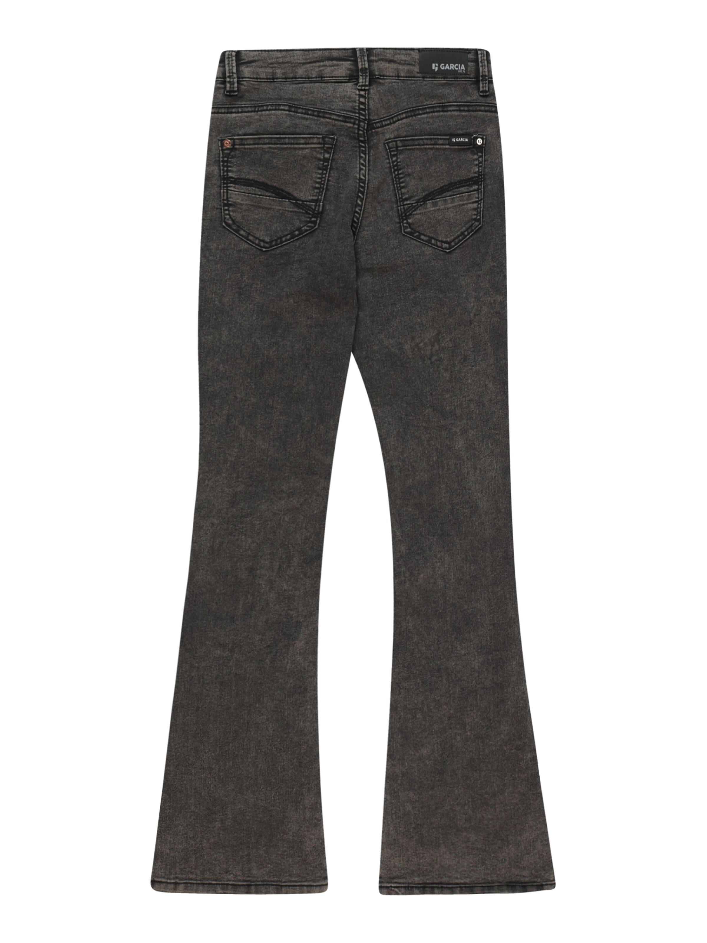 GARCIA Bootcut Jeans 'Rianna' i svart