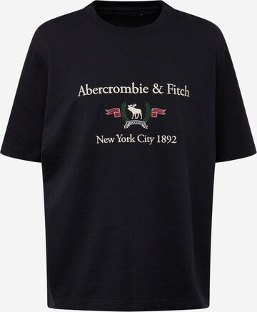 Abercrombie & Fitch - Camiseta 'HERITAGE' en negro: frente