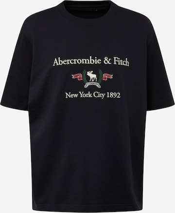 T-Shirt 'HERITAGE' Abercrombie & Fitch en noir : devant