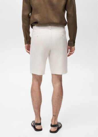 MANGO MAN Regular Shorts 'Carp' in Weiß