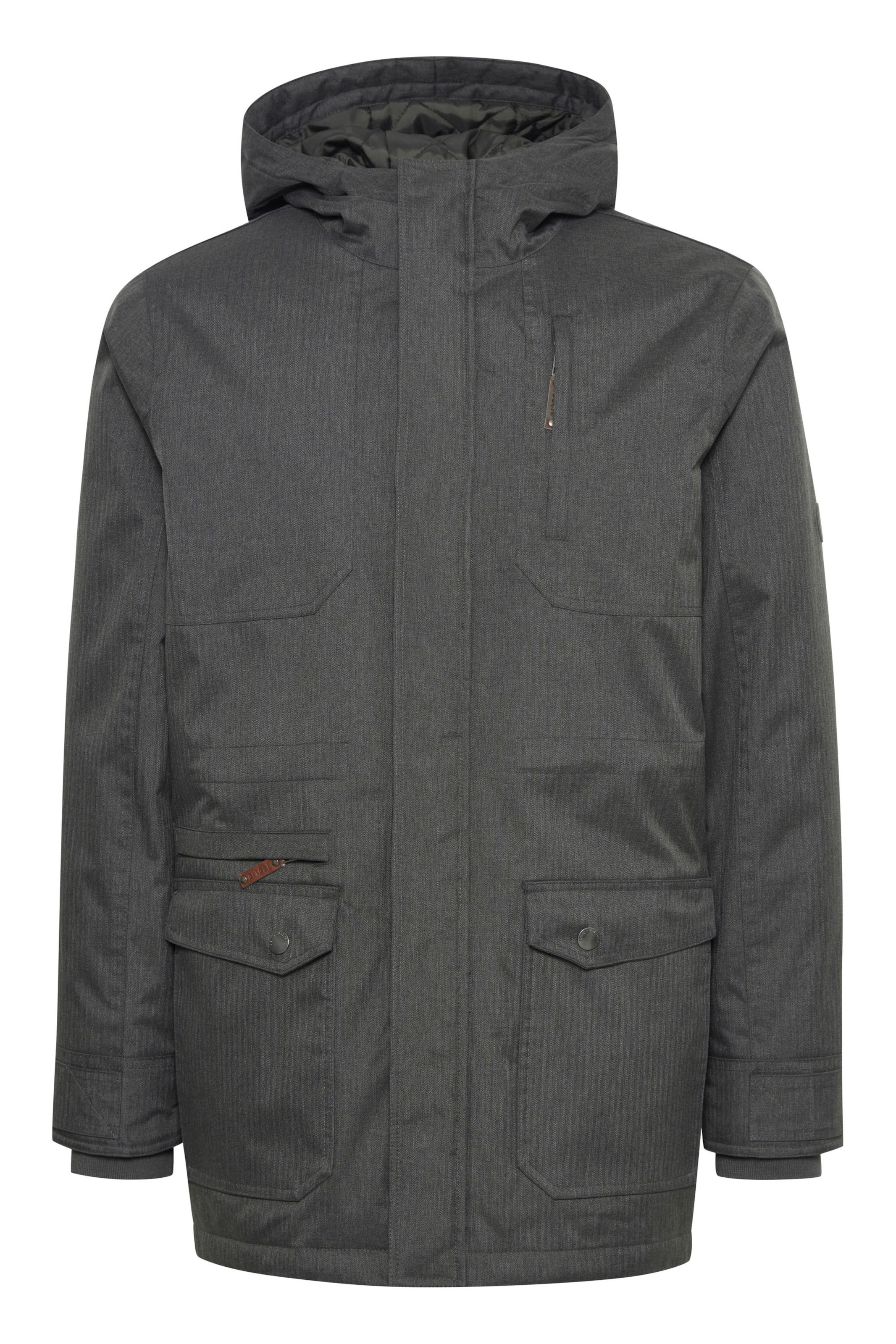 Giacca invernale 'Bello' di !Solid in grigio: frontale