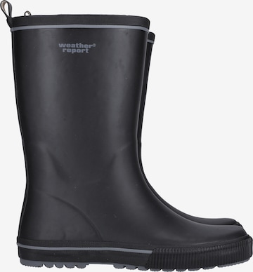 Weather Report Rubber Boots in Black