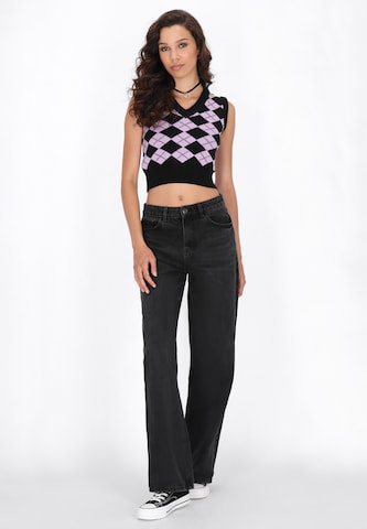 myMo ROCKS Trui 'Young Fashion' in Lila