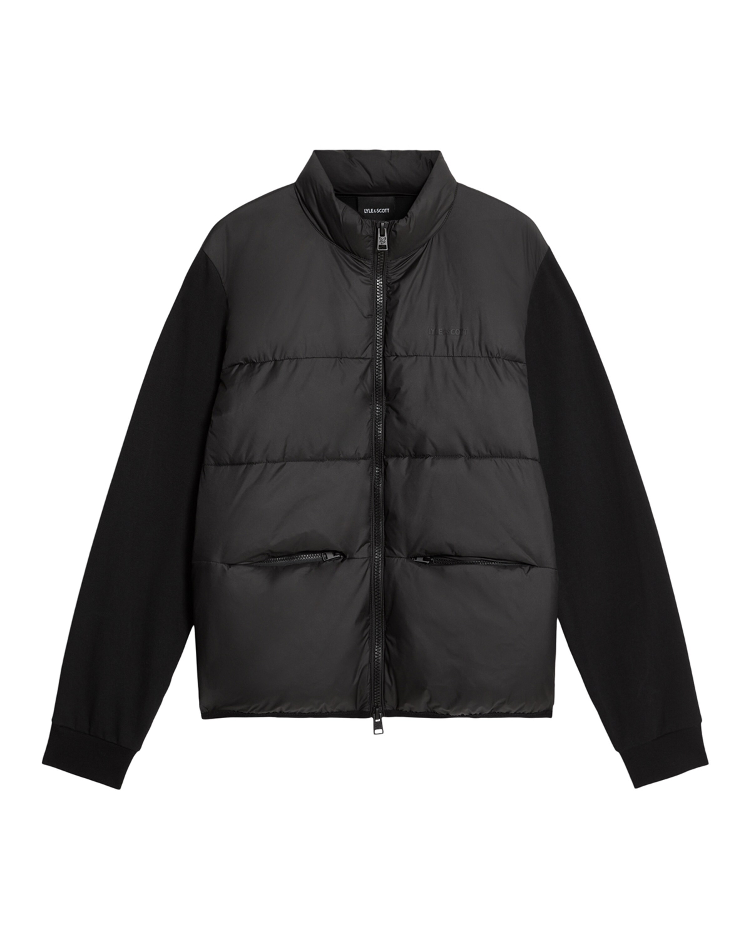 Lyle & Scott Tussenjas in Zwart: voorkant