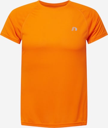 Newline Shirt in Oranje: voorkant