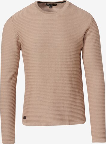 KOROSHI Sweater in Beige: front