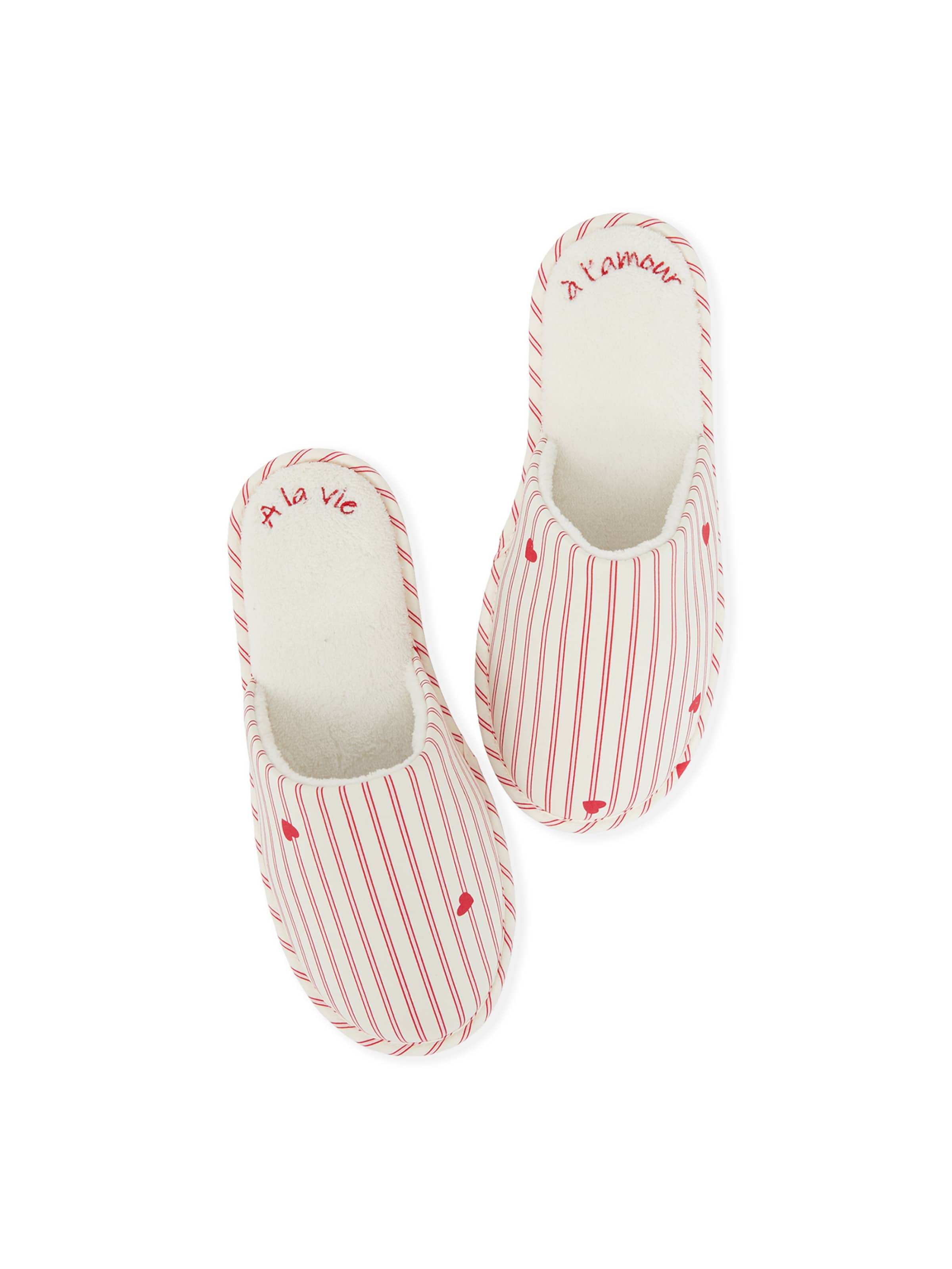 ETAM Hausschuh 'Battito' in Weiß