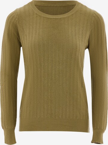 Sidona Sweater in Green: front