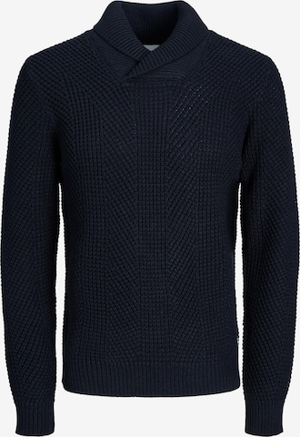 Pull-over 'STANDFORD' JACK & JONES en bleu : devant