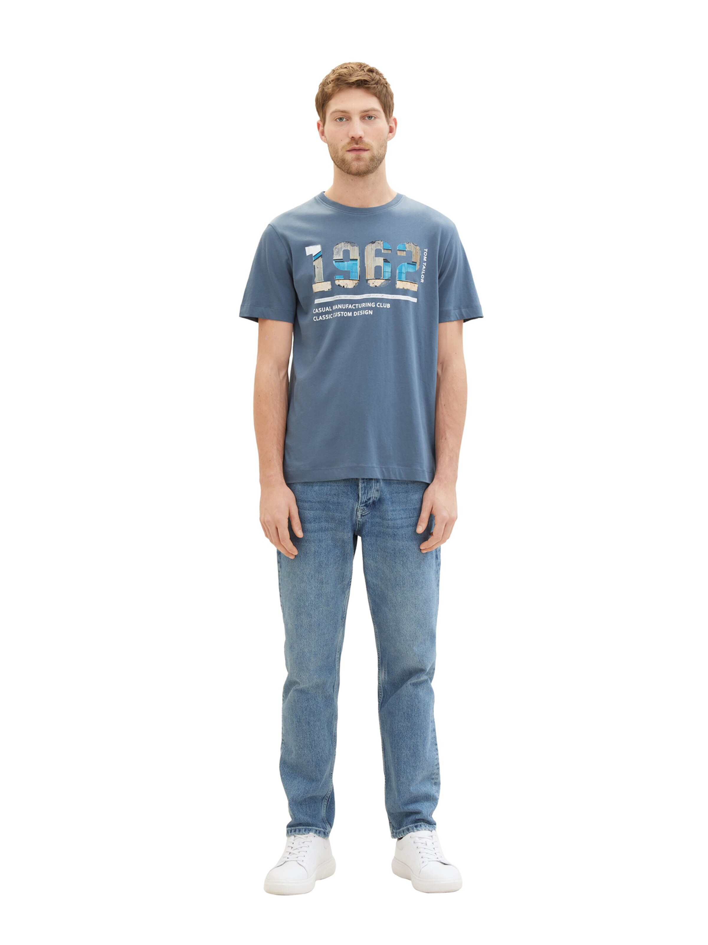 TOM TAILOR Shirt in Blue