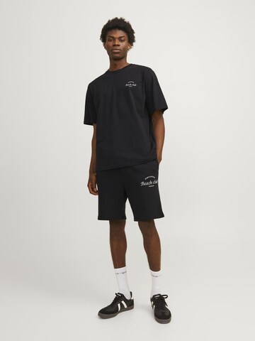 JACK & JONES Regular Broek 'Ocean Club' in Zwart