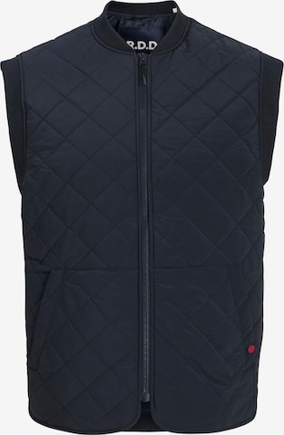 Gilet R.D.D. ROYAL DENIM DIVISION en bleu : devant